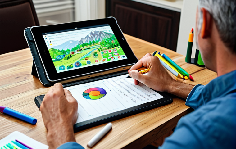 Strategic Planning**

"A person is sitting at a table planning out their next moves on a Gardenscapes level displayed on a tablet, fully clothed, modest clothing, professional setting, safe for work, perfect anatomy, natural proportions, family-friendly. The table is filled with colorful markers and a notebook. The background is a bright, cozy living room. Focus on the tablet screen and the person's thoughtful expression."

**